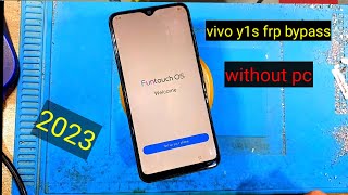 Vivo Y1s frp bypass without pc 2023  vivo Y1s Google Account unlock [upl. by Aciret]