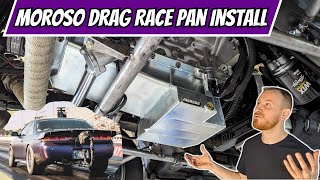 LSx Moroso Race Oil Pan Installed in a 240SX [upl. by Lenzi]