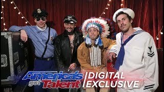 The Quiddlers Talk PreShow Rituals  Americas Got Talent 2017 [upl. by Lance]