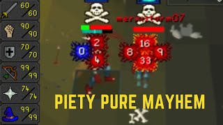 My Piety Pure Is Ready For Bounty Hunter  OSRS [upl. by Kcirdot907]