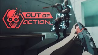 Out of Action Indie FPS  Development 1v1 Playtest Pt 2 various loadouts WIP [upl. by Coffeng]