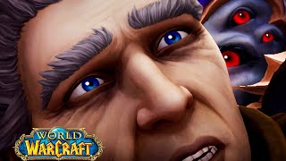 Anduin Saves Khadgar Cinematic  Xalatath Dark Heart Destroyed  All Cutscenes War Within [upl. by Yenial]