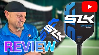 SLK Omega Max Pickleball Paddle Review [upl. by Thorvald]