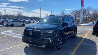 All New 2023 Honda Pilot Touring Walkaround Crystal Black Pearl [upl. by Cherianne550]