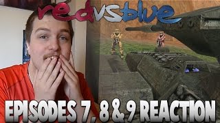 Red vs Blue Season 1 Episode 7  9 Reaction [upl. by Yllier]