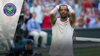 Dustin Brown v Rafael Nadal Wimbledon second round 2015 Extended Highlights [upl. by Medrek]