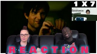 SEVERANCE 1X7 Defiant Jazz REACTION FULL Reactions on Patreon [upl. by Aicelet]