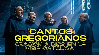 🎶Cantos Gregorianos Oración a Dios en la Misa Católica🎶 [upl. by Airuam]