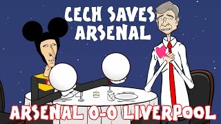 Petr 🏻Cech and Simon Mignolet Save Those Balls Arsenal 00 Liverpool trailer song parody [upl. by Margette]