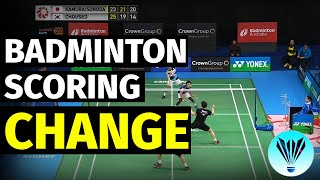 NEW BADMINTON Scoring System [upl. by Malachi411]