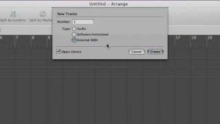 Creating Tracks With Logic Pro Beginner Guide [upl. by Enimasaj]