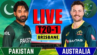 PAKISTAN vs AUSTRALIA  1st T20 Match  Live Cricket Match  AUS vs PAK Live T20 Match  1st inng [upl. by Eenot]