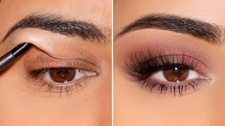 Must Try Beginner makeup tips for Extreme HOODED Eyes [upl. by Novyat]