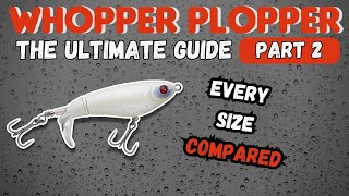 SideBySide Lineup Comparison of the Whopper Plopper [upl. by Melc725]