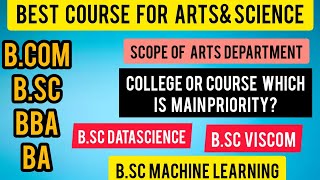 Arts and ScienceBest Course Part 1Department Available DINESHPRABHU [upl. by Monahon]