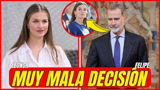 Leonor COMETERÁ el TREMENDO MISMO ERROR que Felipe con Letizia Ortiz [upl. by Thurber]