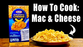 How To Make Kraft Macaroni and Cheese [upl. by Nonnair]