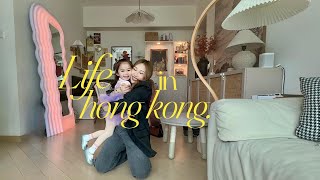 life in hong kong  get ready with us october 💕 family vlog [upl. by Ailisec]