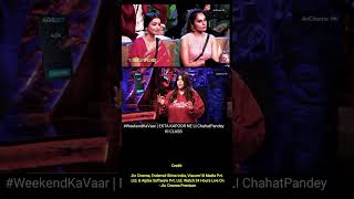 WeekendKaVaar  EKTA KAPOOR NE LI ChahatPandey KI CLASS  VivianDsena Chahat [upl. by Aryahay446]