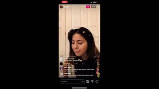 Jackie Figueroa Moaning on Instagram Live [upl. by Gratia]