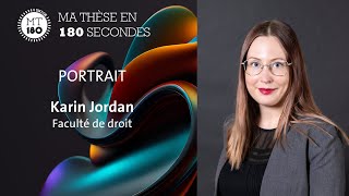 Portrait de Karin Jordan finaliste du concours ⏳ MT180 UNIGE 2024 [upl. by Aicnerolf]