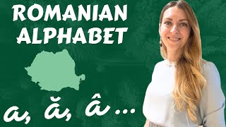 Learn the ROMANIAN alphabet învață alfabetul limbii române [upl. by Leuas]