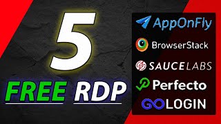 5 Best websites for rdp  cross browser test  remote desktop connection  gcloud vps  google vps [upl. by Angelico681]