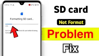 SD card format Nahi ho raha hai  SD card format 20 android fix [upl. by Nielsen]