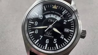 IWC Pilots Watch UTC IW325101 IWC Watch Review [upl. by Odlawso]