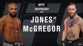 EA Sports UFC 4  Jon Jones vs Conor McGregor  Gameplay PS4 HD 1080p60FPS [upl. by Livia]