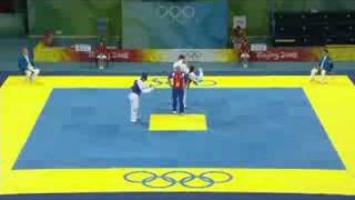 Kazakhstan vs Cuba  Mens 80KG Taekwondo  Extended Highlights  Beijing 2008 Summer Olympic Games [upl. by Euhc872]