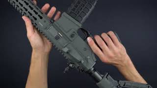 GampG Armament Combat Machine CM16 SRL  Battleship Grey  Elite Airsoft [upl. by Aynotak46]