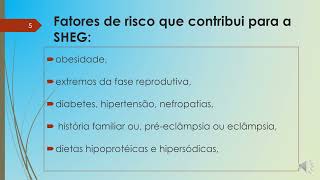 Fatores de risco para pré eclâmpsia e eclampsia emergenciaobstétrica [upl. by Claudian]