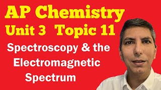 Waves Light and Photons  AP Chem Unit 3 Topic 11 [upl. by Ruffo]