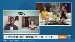 Jay Pharoah and Milana Vayntrub discuss new comedy show Out of Office [upl. by Anyela]