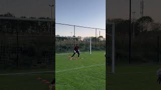 Day232  keeper training footballtraining [upl. by Opalina]