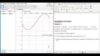 Geogebra oppgaver [upl. by Aicenat]