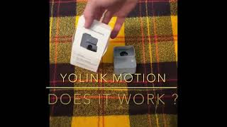 YoLink LoRa Smart Outdoor Motion Detector Sensor [upl. by Pangaro]