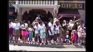 Disneyland Parade  35th Anniversary August 1990 [upl. by Notlil]