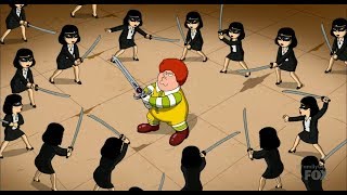 Family Guy  Peter McDonald Vs Tricia Takanava 88s Kill Bill [upl. by Virgina]