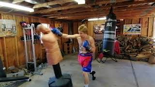 Full BOB Body Opponent Bag Boxing Workout [upl. by Cooperstein808]