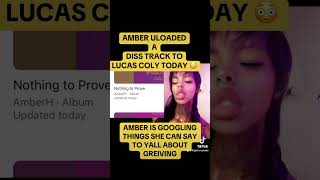 Lucas COLY ex Makes Diss track to him lucas americanrapper amberh lucascolyex lucascolyfuneral [upl. by Baer229]