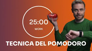 TECNICA DEL POMODORO Timer 4x25 minuti [upl. by Liek]