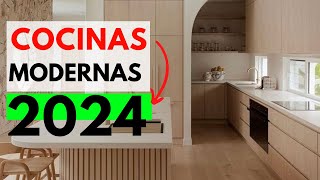 ✅ COCINAS MODERNAS 2024 TENDENCIAS [upl. by Noryk]