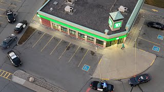 Orillia TD October 21st 2024 OPP Investigation Drone Shots [upl. by Alisia818]