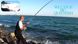 We Catch Big Queenfish [upl. by Kemme]