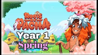 Roots of Pacha  Spring Year 1  Switch Gameplay [upl. by Nodnelg171]