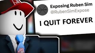 EXPOSING Ruben Sim [upl. by Tteirrah]