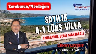 Karaburun  Mordoğan ArKo Sitesinde Satılık Full Deniz Manzaralı 41 Villa [upl. by Gibbon552]