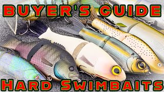 BUYERS GUIDE BEST HARD SWIMBAITS Glide Wake Bluegill Etc [upl. by Eedyah]